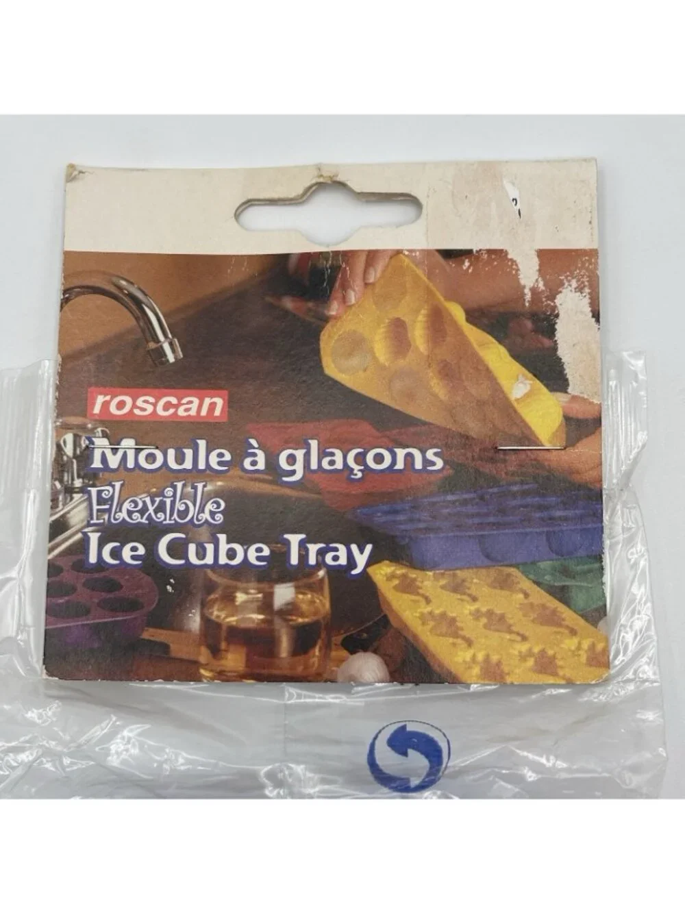 Lekué Penguin Shape Blue Silicone Ice Cube Tray Mold Flexible Made in Spain